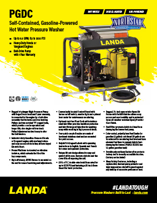 PGDC Product Sheet