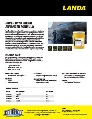 Super Dyna-Might Adv Product Sheet