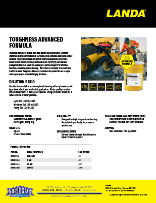 Toughness Adv Product Sheet