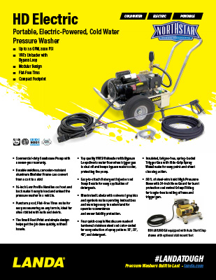 HD Electric Series Product Sheet