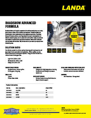 Roadshow Adv Product Sheet