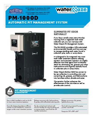 PM-1000D Product Sheet