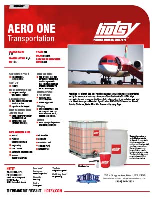 Aero One Product Sheet