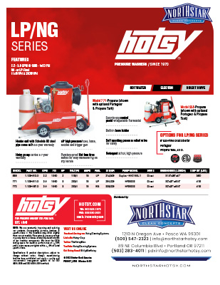 LP/NG Series Product Sheet