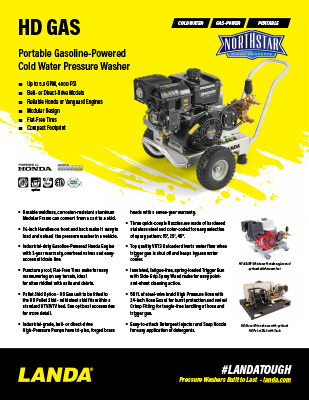 HD Gas Series Product Sheet