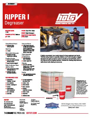 Ripper I Product Sheet