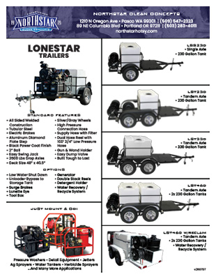 Lonestar Trailer Product Sheet