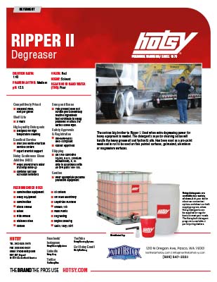 Ripper II Product Sheet