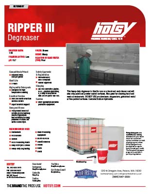 Ripper III Product Sheet