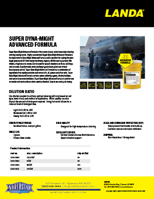 Super Dyna-Might Adv Product Sheet