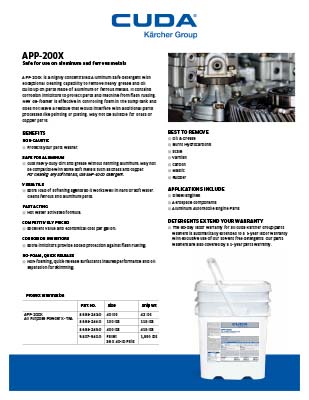APP-200X Product Sheet