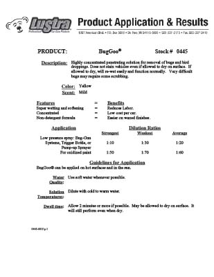 BugGoo Product Sheet